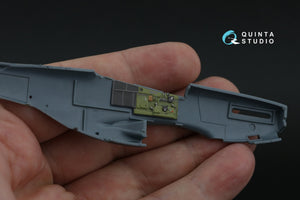 Intérieur imprimé en 3D et coloré sur papier décalcomanie Quinta Studio QD72182 P-51D Mustang Late (Eduard) 1/72  – image 11