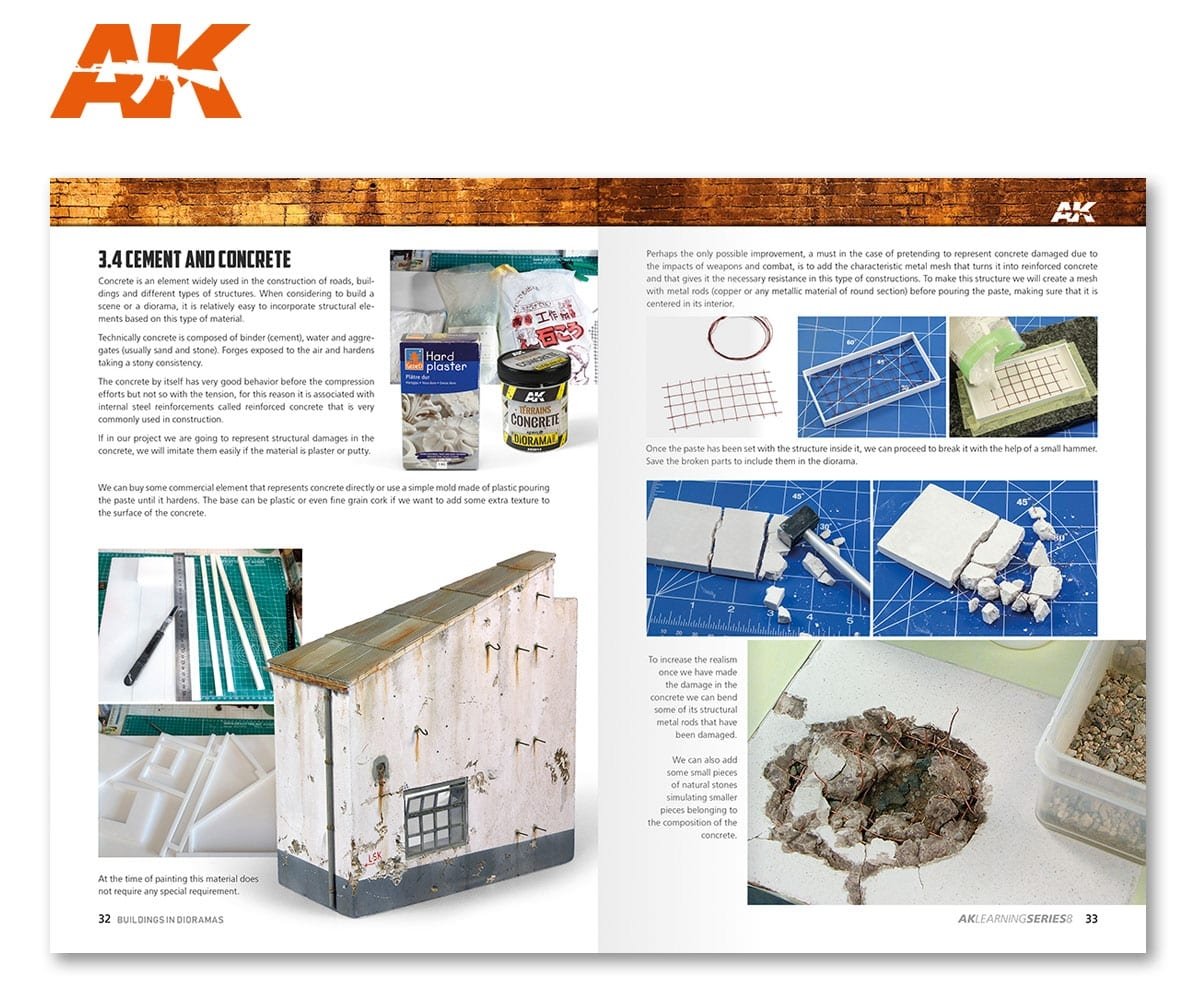 AK Interactive AK256 AK LEARNING 09 : LE GUIDE ULTIME POUR CRÉER DES BÂTIMENTS DANS DES DIORAMAS (Anglais)  – image 3