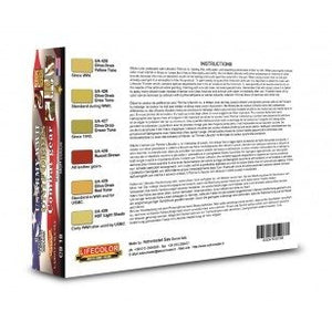 Lifecolor CS18 Acrylic paint set American Uniforms Set 2 6x22ml – Bild 2