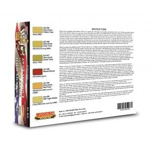 Lifecolor CS18 Acrylic paint set American Uniforms Set 2 6x22ml – Bild 2