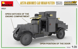 Miniart 39021 AUSTIN ARMOURED CAR INDIAN PATTERN. BRITISH SERVICE. INTERIOR KIT 1/35 – immagine 6