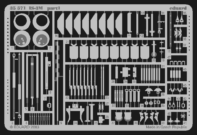 Eduard 35571 IS-3M 1/35 Trumpeter – image 2