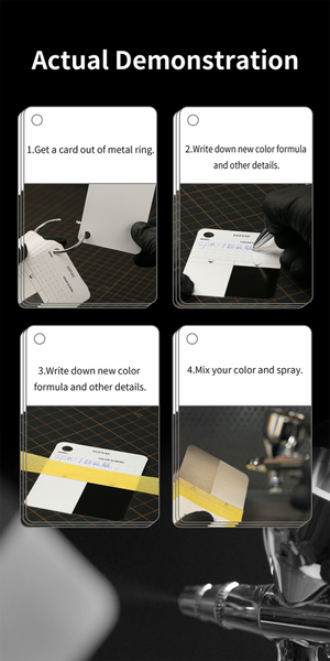 DSPIAE CC-01 Color Test Card Keychain Model Tool – immagine 9