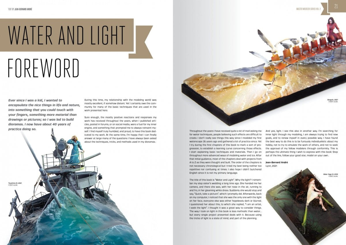 Abteilung 502 ABT803 MASTER MODELER SERIES VOL.2 WATER, LIGHT &amp;amp; THE WORKS / JEAN-BERNARD ANDRÉ – Bild 6
