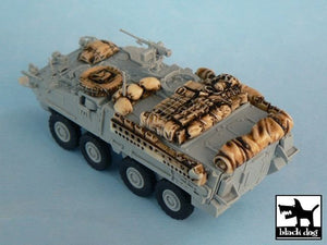 Black Dog T72002 M1126 STRYKER Iraq War for Trumpeter 07255 1/72 – immagine 3