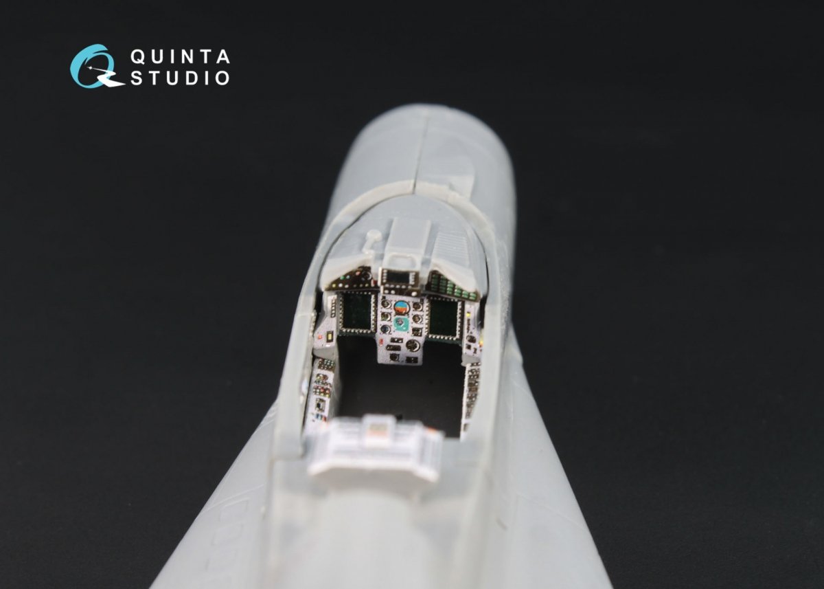 Quinta Studio QD72003 MiG-29 SMT 3D-Printed &amp;amp; coloured Interior on decal paper (for 7309 Zvezda kit)1/72 – immagine 3