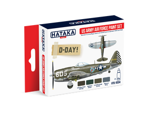 Hataka HTK-AS04 US Army Air Force paint set 4x17ml – Bild 3