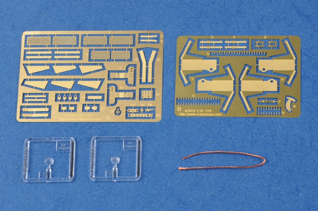 Hobby Boss 83852 Soviet T-28 Medium Tank Welded – zdjęcie 9