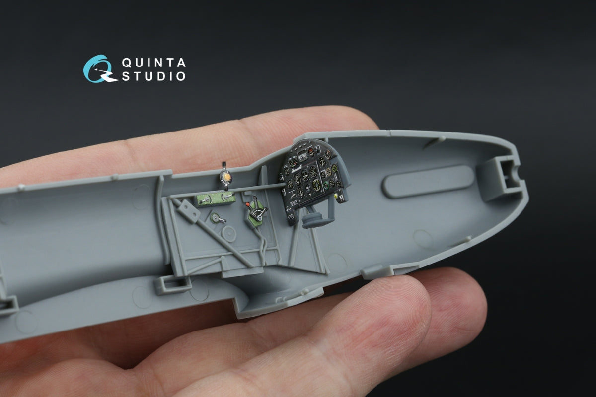Quinta Studio QD+48574 Fairey Battle Mk.I 3D-Printed &amp;amp; coloured Interior on decal paper (Trumpeter) (with 3D-printed resin parts) 1/48 – immagine 16