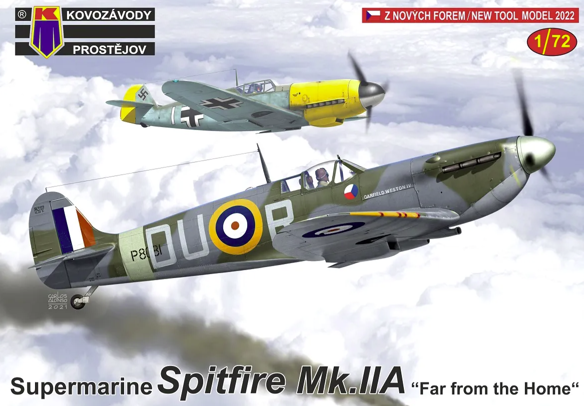 Kovozavody Prostejov KPM0304 Spitfire Mk.IIa “Far from Home” 1/72