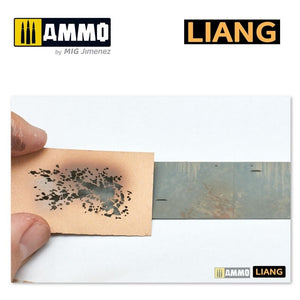 Liang 0003 Splashes Mud Effects Airbrush Stencils – image 3
