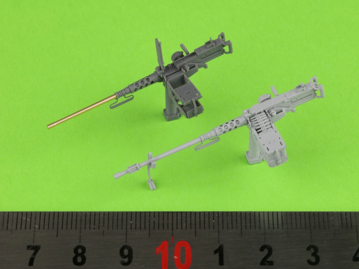 Maquette Master GM-35-063 Browning M2HB calibre .50 (12,7 mm) - mitrailleuse montée sur char - Seconde Guerre mondiale (berceau M23 ancien avec râtelier à munitions ancien) 1/35 – image 5