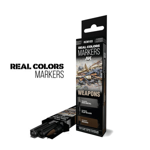 AK Interactive RCM103 WEAPONS – RC MARKERS SET RCM032 RCM033 RCM007 – immagine 2