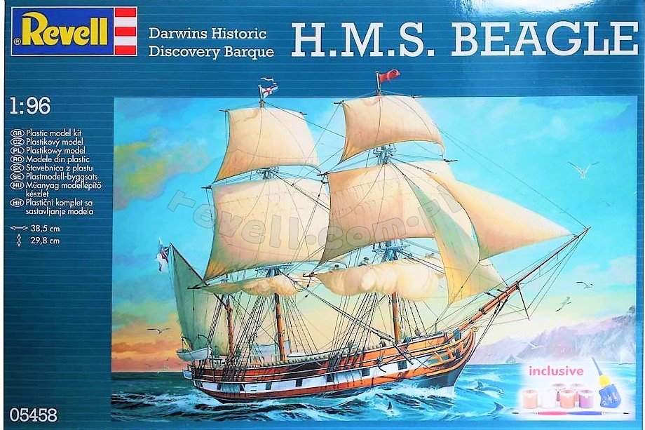 Revell 05458 HMS Beagle (Voiliers) (1/96)