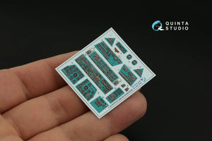 Quinta Studio QDS-48339 Mi-8MT 3D-Printed &amp;amp; coloured Interior on decal paper (Zvezda) (Small version) 1/48 – Bild 4