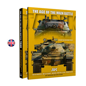 AK Interactive AK130014 L&amp;#39;ÈRE DU CHAR DE COMBAT PRINCIPAL - Anglais