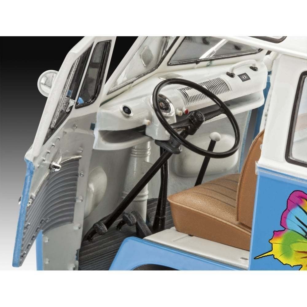 Revell 07050 VW T1 Samba Bus Flower Power 1/24 – immagine 4