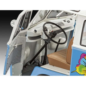 Revell 07050 VW T1 Samba Bus Flower Power 1/24 – immagine 4
