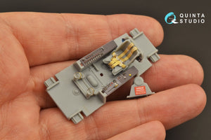 Quinta Studio QD48268 Ta 152C 3D-Printed &amp;amp; coloured Interior on decal paper (Hobby Boss) 1/48 – immagine 7