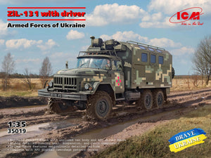 ICM 35019 ZIL-131 with driver Armed Forces of Ukraine 1/35 – immagine 2