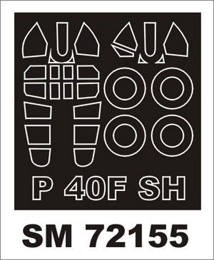 Montex SM72155 P-40F SPÉCIAL HOBBY