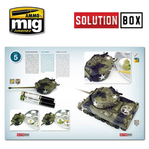 AMMO of Mig Jimenez 7700 WW II AMERICAN ETO SOLUTION BOX – immagine 7