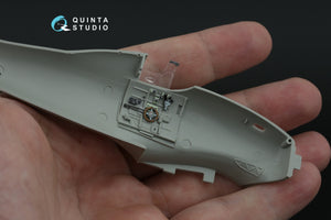 Quinta Studio QD48466 Macchi MC.200 Saetta (Early) 3D-Printed coloured Interior on decal paper (Italeri) 1/48 – immagine 9