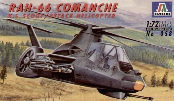 Italeri 0058 RAH-66 COMANCHE 1/72