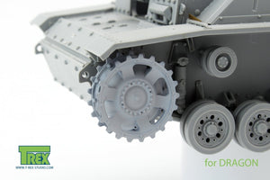 T-Rex Studio TR35008-1 Stug III Sprocket Set (Late Version A) for DRAGON 1/35 – zdjęcie 2