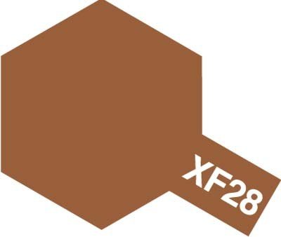 Tamiya XF28 Dark Copper (81728) Acrylic paint 10ml – imagen 3