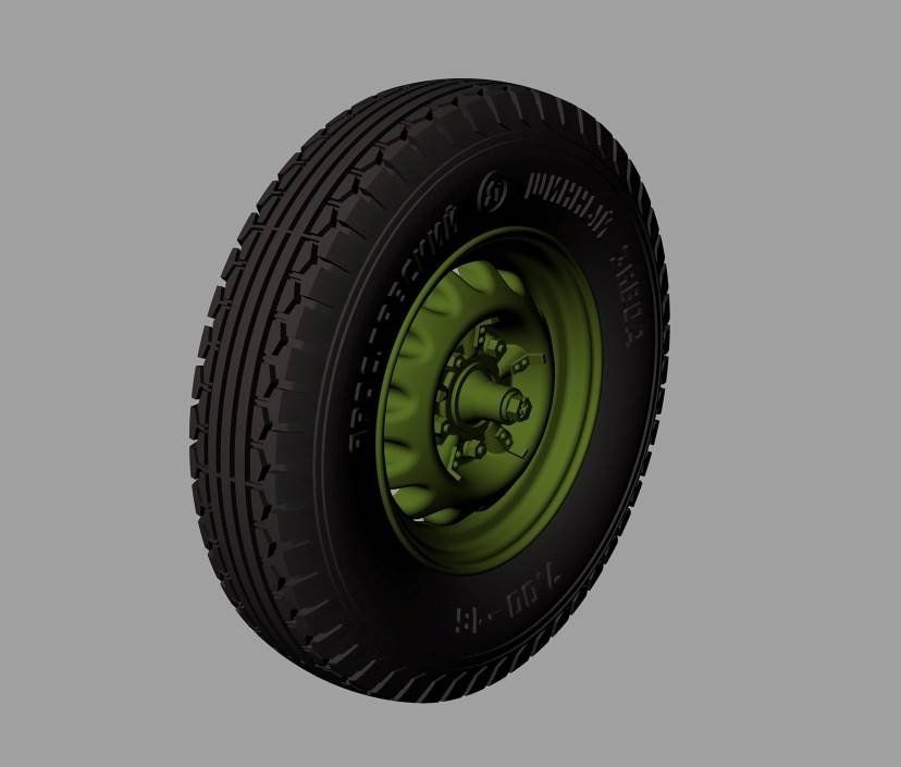 Panzer Art RE35-509 BA-20 road wheels (Jaroslavskij Zavod Pattern 2) 1/35 – Bild 2