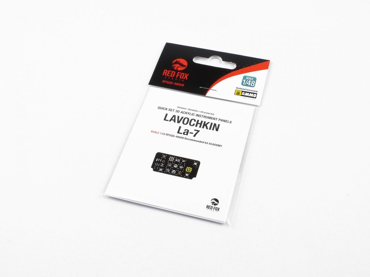 Red Fox Studio QS-48008 Lavochkin La-7 1/48 – Bild 3
