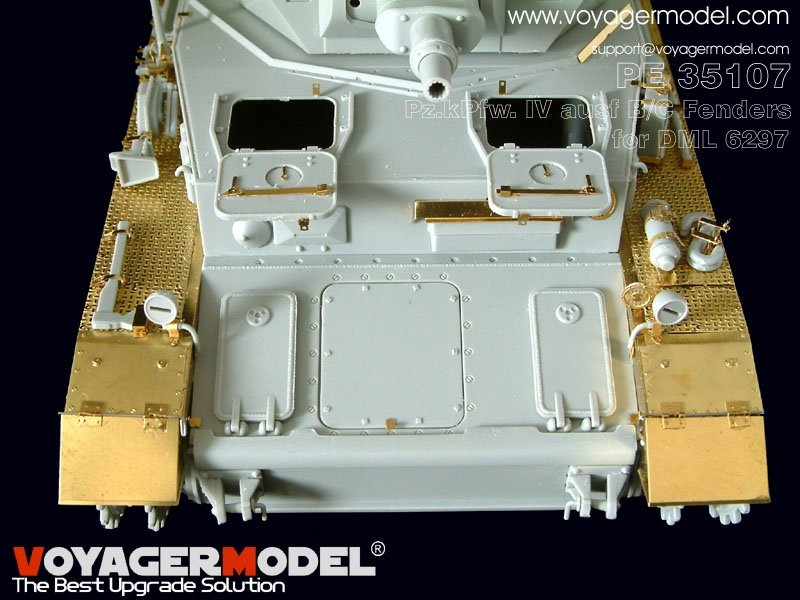 Voyager Model PE35107 Pz.kPfw. IV Ausf B/C (For DRAGON 6297) 1/35 – immagine 2