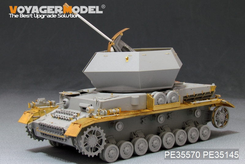 Voyager Model PE35570 WWII German FlakPanzer IV Ostwind For DROGON 6550 1/35 – immagine 10