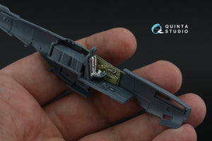 Intérieur imprimé en 3D et coloré sur papier décalcomanie Quinta Studio QD72182 P-51D Mustang Late (Eduard) 1/72  – image 12