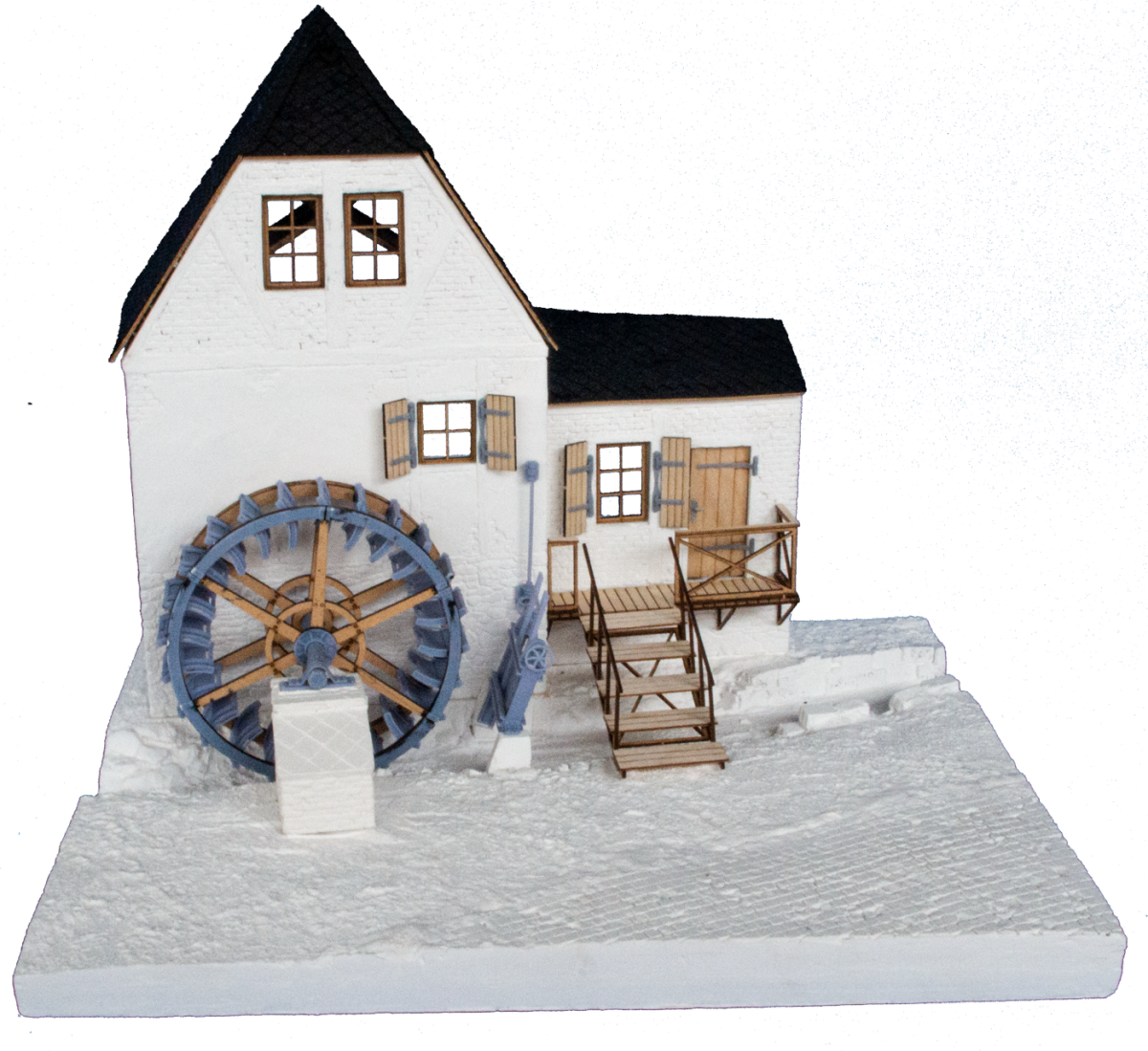 RT-Diorama 35024 Diorama-Base: Watermill 1/35 – Bild 3