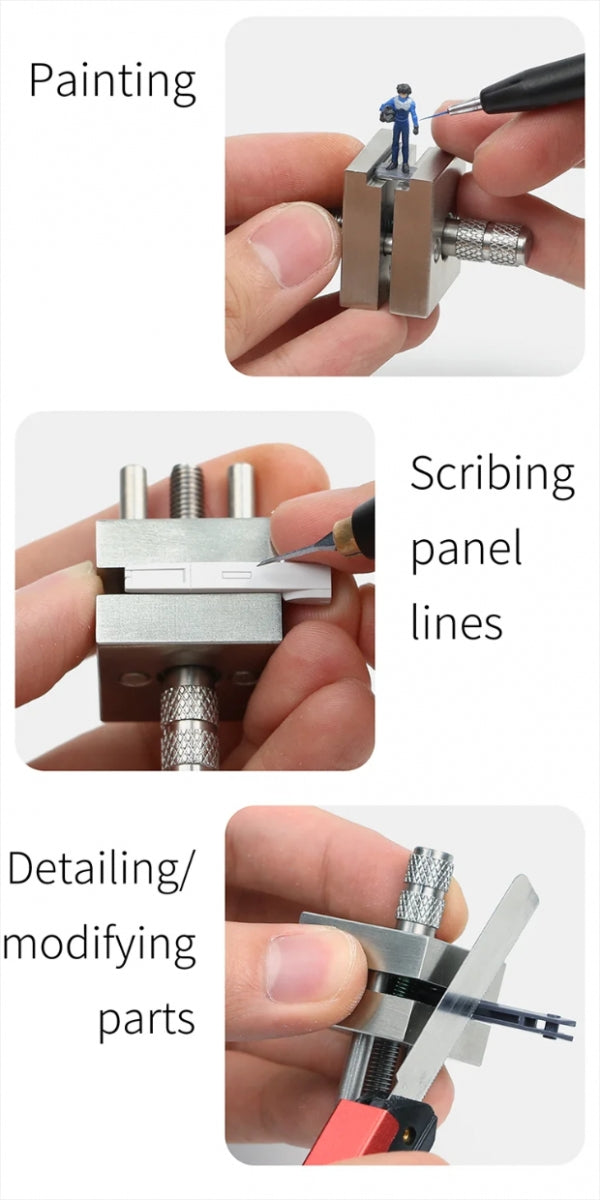 DSPIAE AT-MV Stainless Steel Precision Mini Vise / Imadło – Bild 7