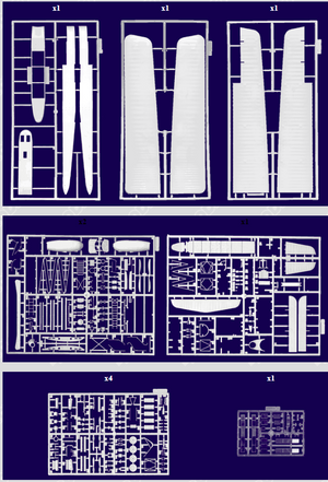 Roden 055 Zeppelin-Staaken R.VI 1/72 – immagine 3