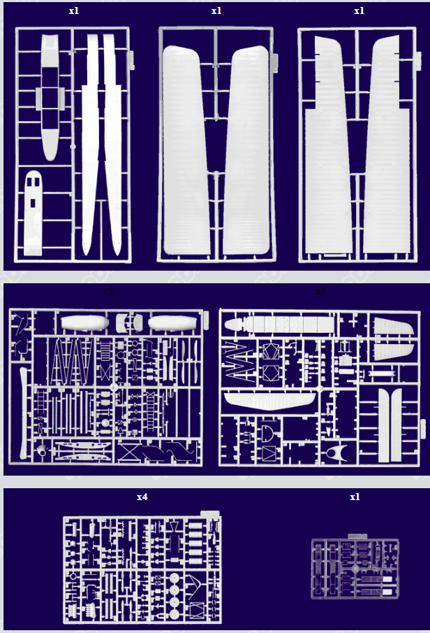 Roden 055 Zeppelin-Staaken R.VI 1/72 – immagine 3