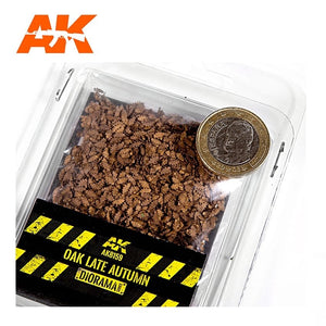 AK Interactive AK8159 OAK LATE AUTUMN LEAVES 75MM / 90MM 1/32 1/35 – immagine 2