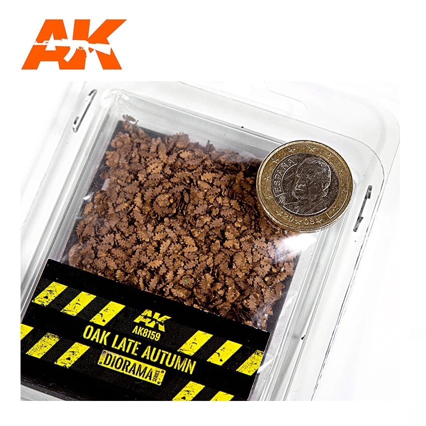 AK Interactive AK8159 OAK LATE AUTUMN LEAVES 75MM / 90MM 1/32 1/35 – immagine 2
