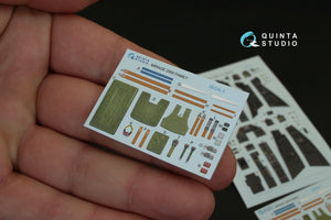 Quinta Studio QD32013 Mirage 2000N 3D-Printed &amp;amp; coloured Interior on decal paper (for Kitty Hawk kit) 1/32 – immagine 3