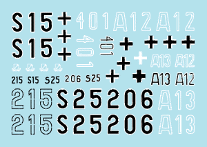 Star Decals 35-C1122 SS-Panthers # 5 1/35 – immagine 2