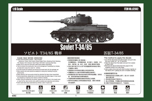 Hobby Boss 82602 Soviet T-34/85 1/16 – imagen 3