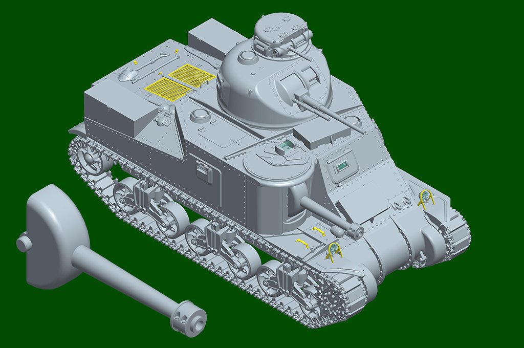 I Love Kit 63519 M3A5 Medium Tank 1/35 – immagine 16