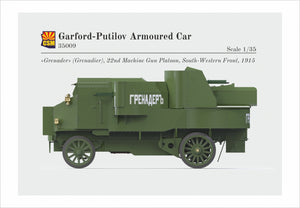 Copper State Models 35009 Garford-Putilov Armoured Car 1/35 – Bild 8