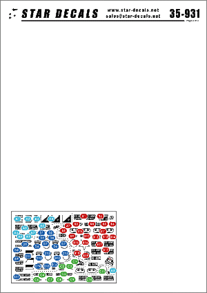 Star Decals 35-931 US Paras in Vietnam 1/35 – imagen 2