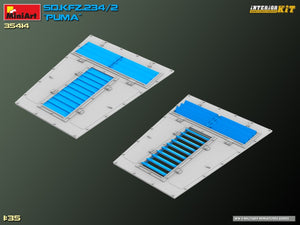 MiniArt 35414 Sd.Kfz. 234/2 PUMA. INTERIOR KIT 1/35 – immagine 30