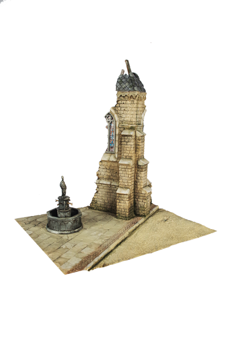RT-Diorama 35038 Socle de diorama : Coin d’église « Sanctuaire oublié » 1/35 – image 5