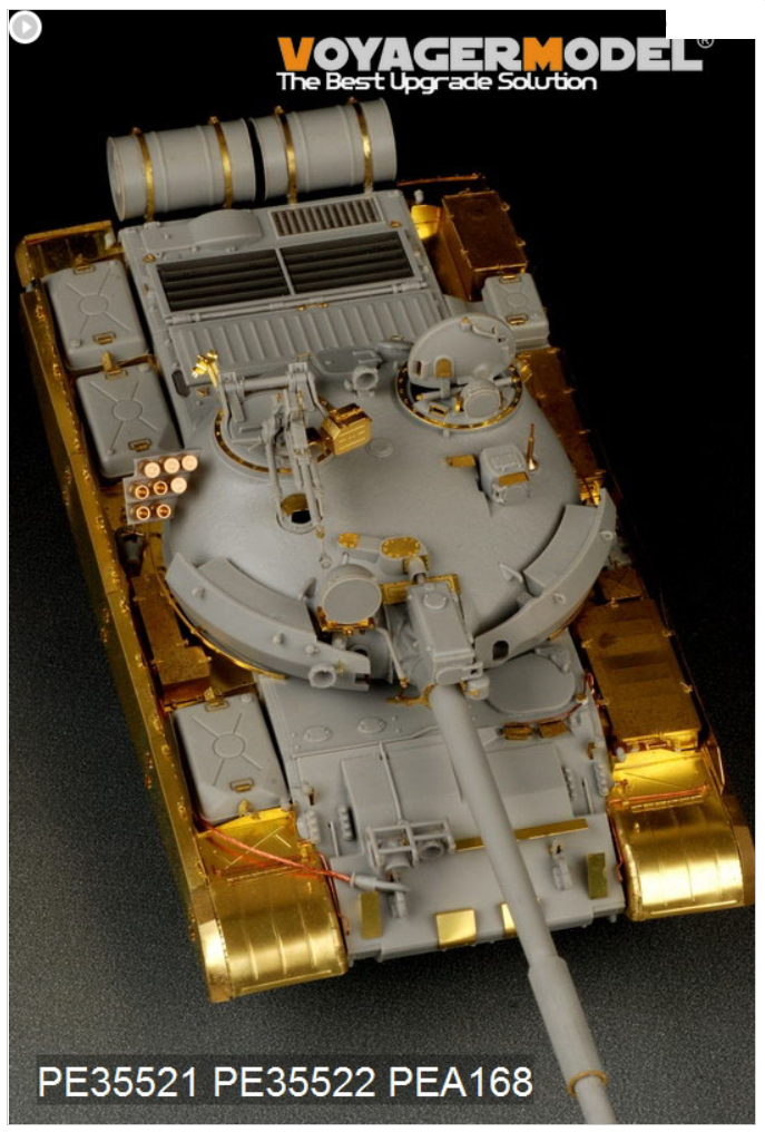 Voyager Model PE35521 Modern Russian T-62 Medium Tank Mod.1984 Basic For TRUMPETER 01554 1/35 – immagine 2